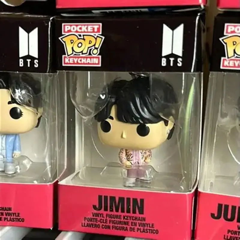 Брелок-фигурка Funko Pocket Pop с персонажами BTS (Джимин, Джин, Ви, Джей-Хоуп, РМ, Суга, Джунг-Кук) — мягкая игрушка для декора детской комнаты, подарок