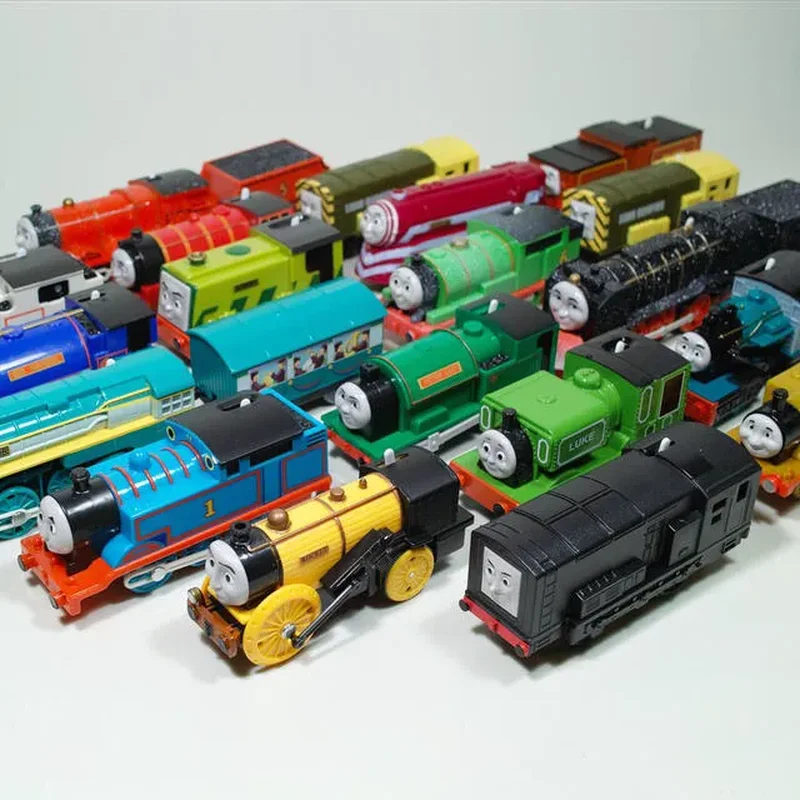 1:43 Thomas und Freund Legierung magnetische Zugstrecke Lokomotive Toby Emily Petcy Entenzug Modell Kinder Junge pädagogisches Spielzeug Geschenk