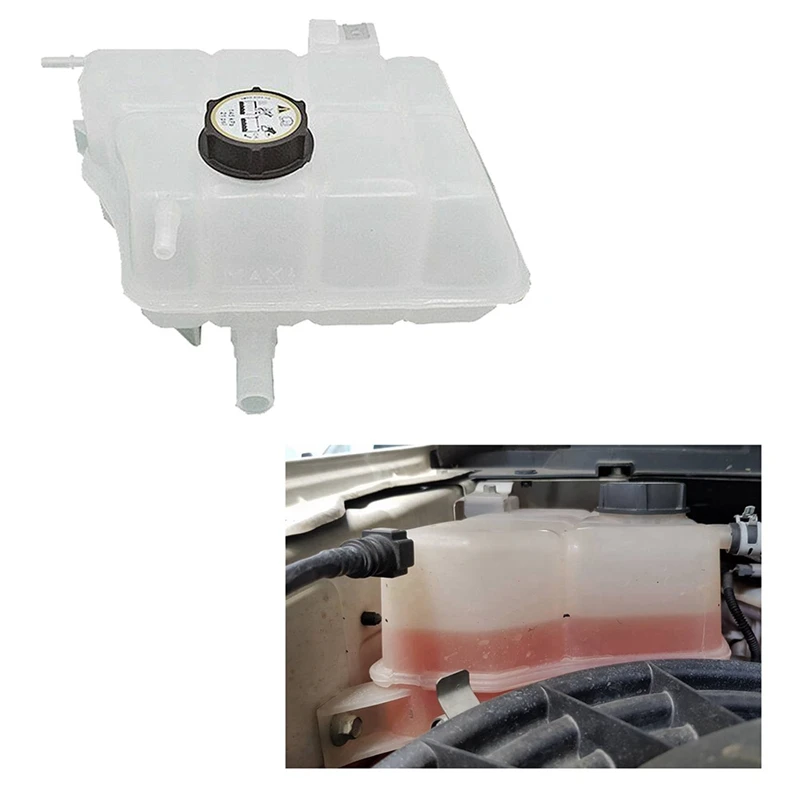 

Car Radiator Coolant Expansion Tank With Cap Parts For Ford Ranger 2012-2020 AB39-8K089-AA / AB39-8K218-AA