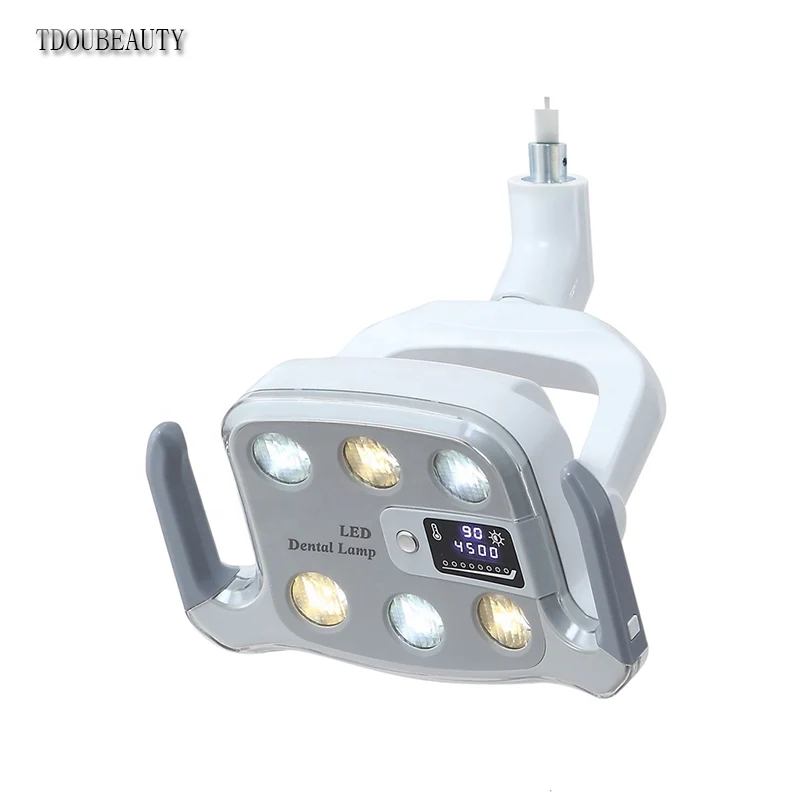 TDOUBEAUTY-Lâmpada LED para cadeira odontológica, exame oral, luz dental, iluminação amarela, iluminação branca, econômico, novo, 6pcs