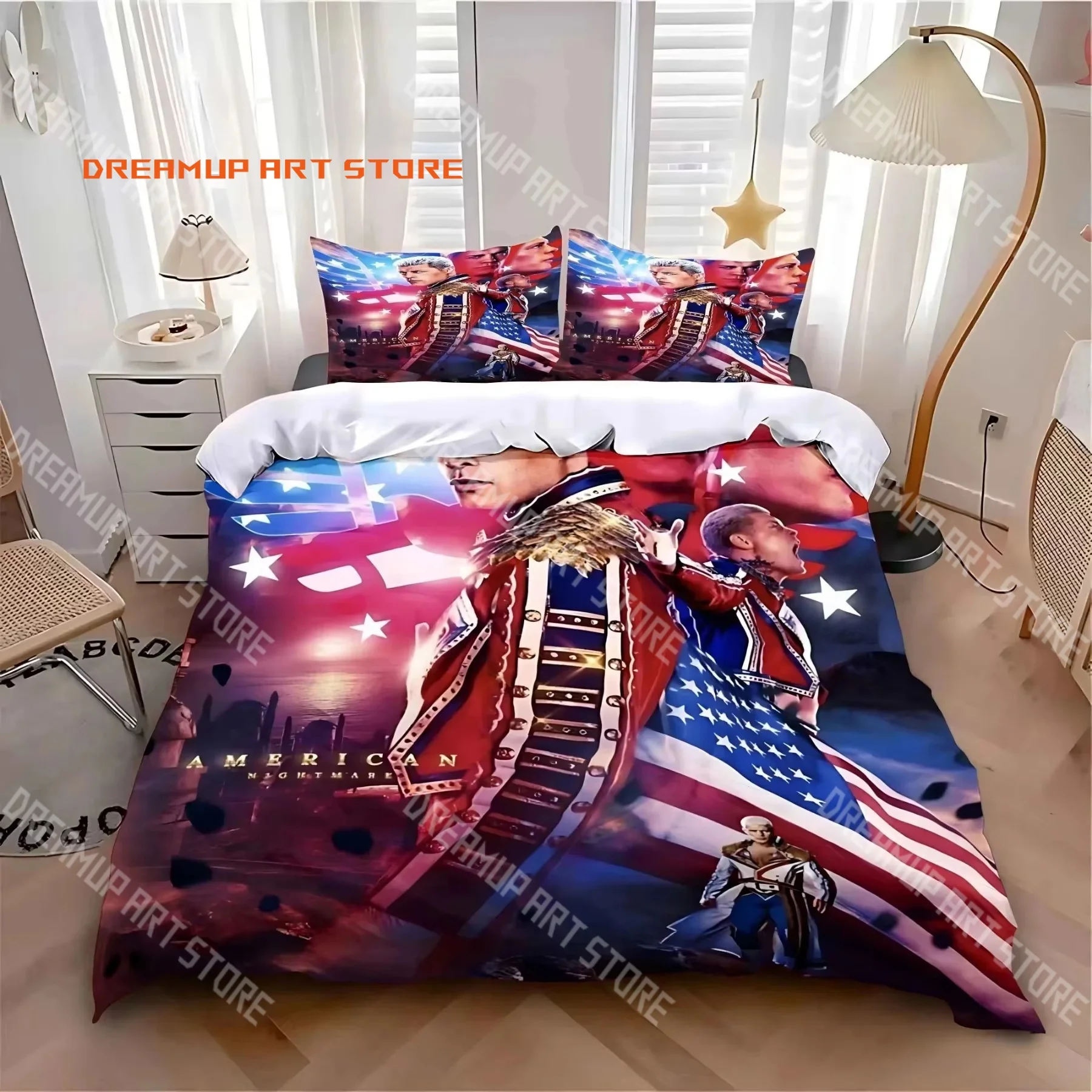 2026 3D Print Cody Wrestling Rhodes Bedding Set Single Twin Full Queen King Size Bed Set Adult Kid Bedroom Duvetcover Set