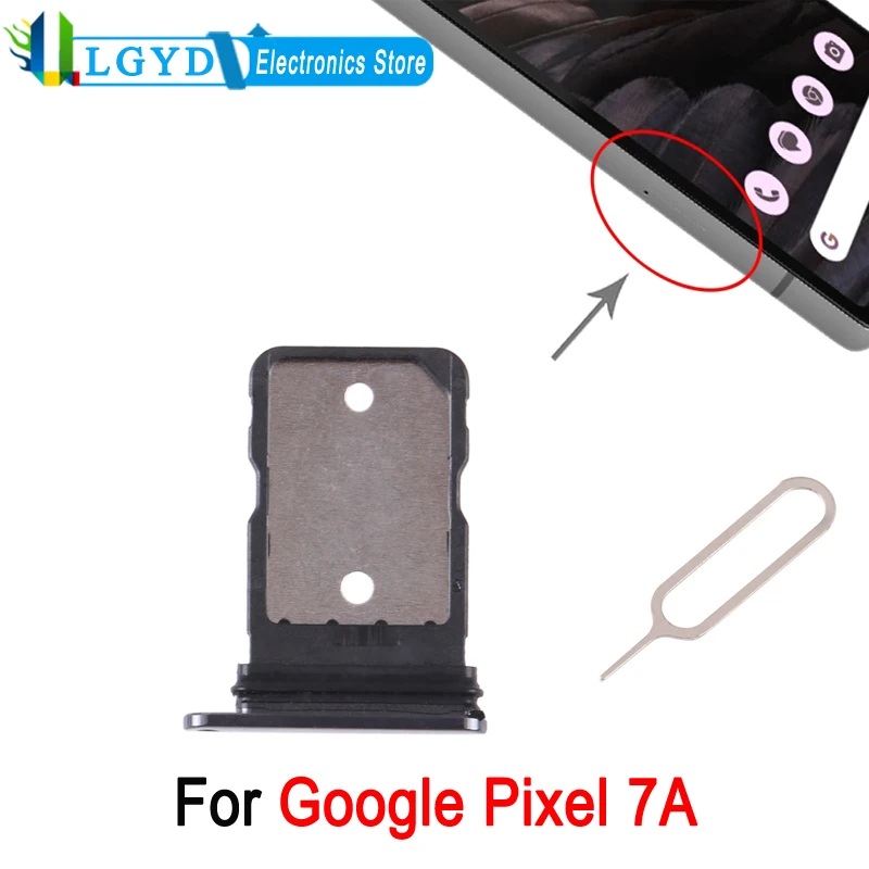 

For Google Pixel 7A Original SIM Card Tray Adapter with SIM Pin