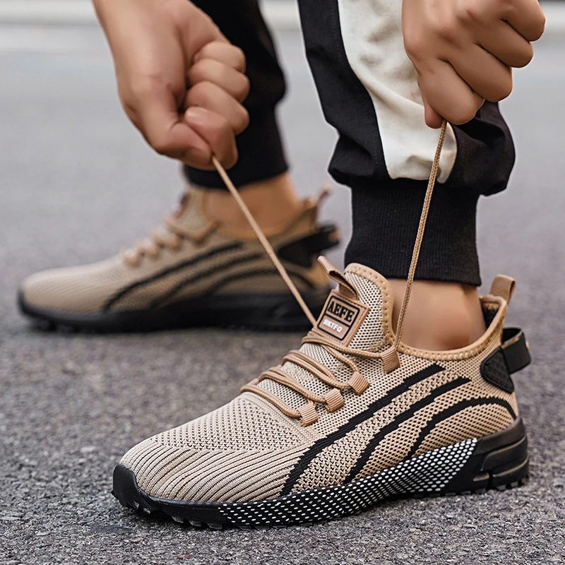 

Men's Shoes Breathable Running Shoes Lightweight Walking Shoes for Men Casual Sports Shoes Trainers Zapatos Hombre Men Sneakers