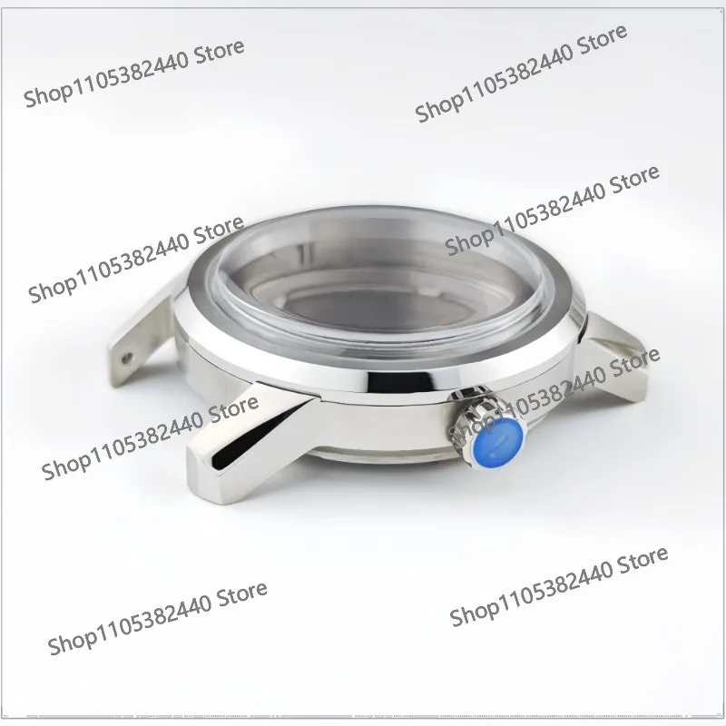 40 mm Stainless Steel NH35 Watch Case, Automatic Movement Replacement Modding Kit, Complete Case Assembly for Custom Watches