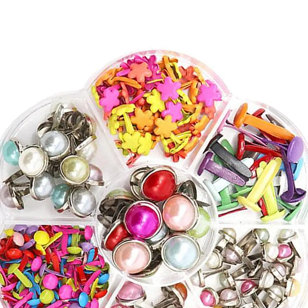 Mini Brads Metal Clips Bag Clips Closure Clips Clips Craft Clips for Scrapbooking Handicrafts DIY Shipment of Goods