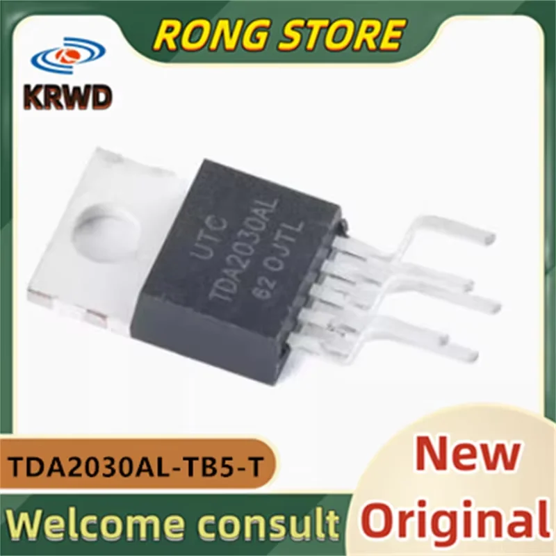 10PCS  TDA2030AL New and Original Chip IC  TDA2030AL-TB5-T   TDA2030AL-TB5   TO-220