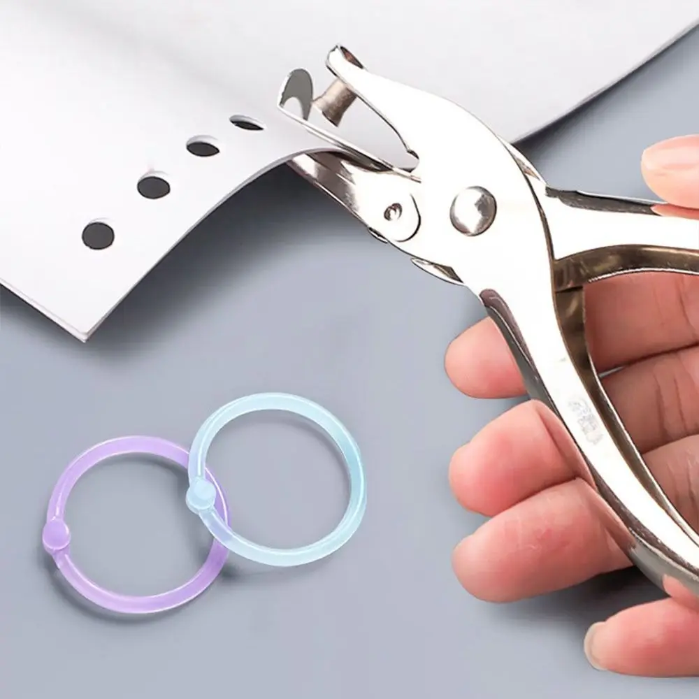 Forniture per rilegatura Raccoglitore per libri Cerchi Diario Scuola Forniture per ufficio Raccoglitore fai-da-te Anello a fogli mobili Anello circolare Anello raccoglitore di carta