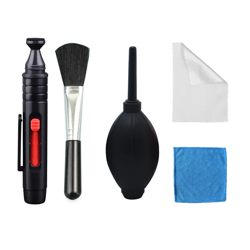 Camera Cleaning Kit Air Blower+Lens Brushes+Cleaning Pen+Cleaning Cloth for Camera Lenses & Filters Sensor Screen LCD