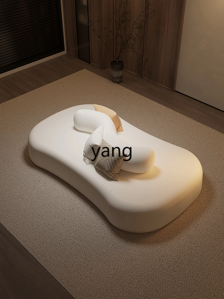 

LH curved double-sided sofa sitting area reception beauty salon clothing store office meeting customers