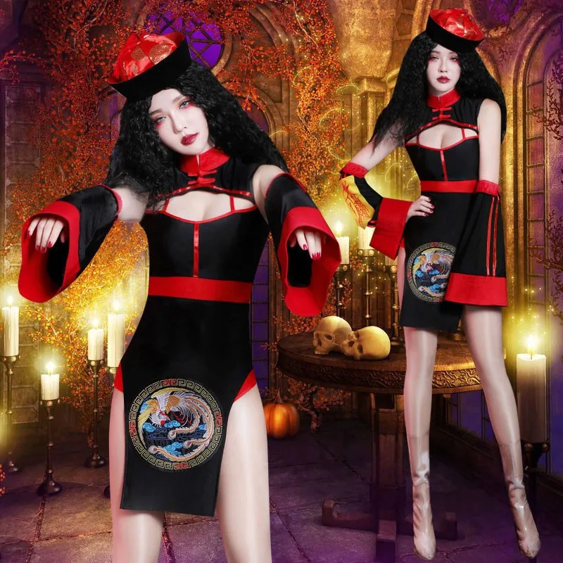 Costume de spectacle Gogo Le Sexy, Bar loween, tenue de spectacle Zombie, Costume de scène personnalisé pour femmes, nouvelle collection