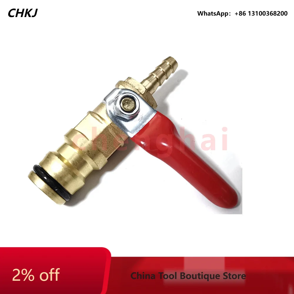 Solar Panel Cleaning Pure Brass Valve for Water Fed Pole Window Cleaner