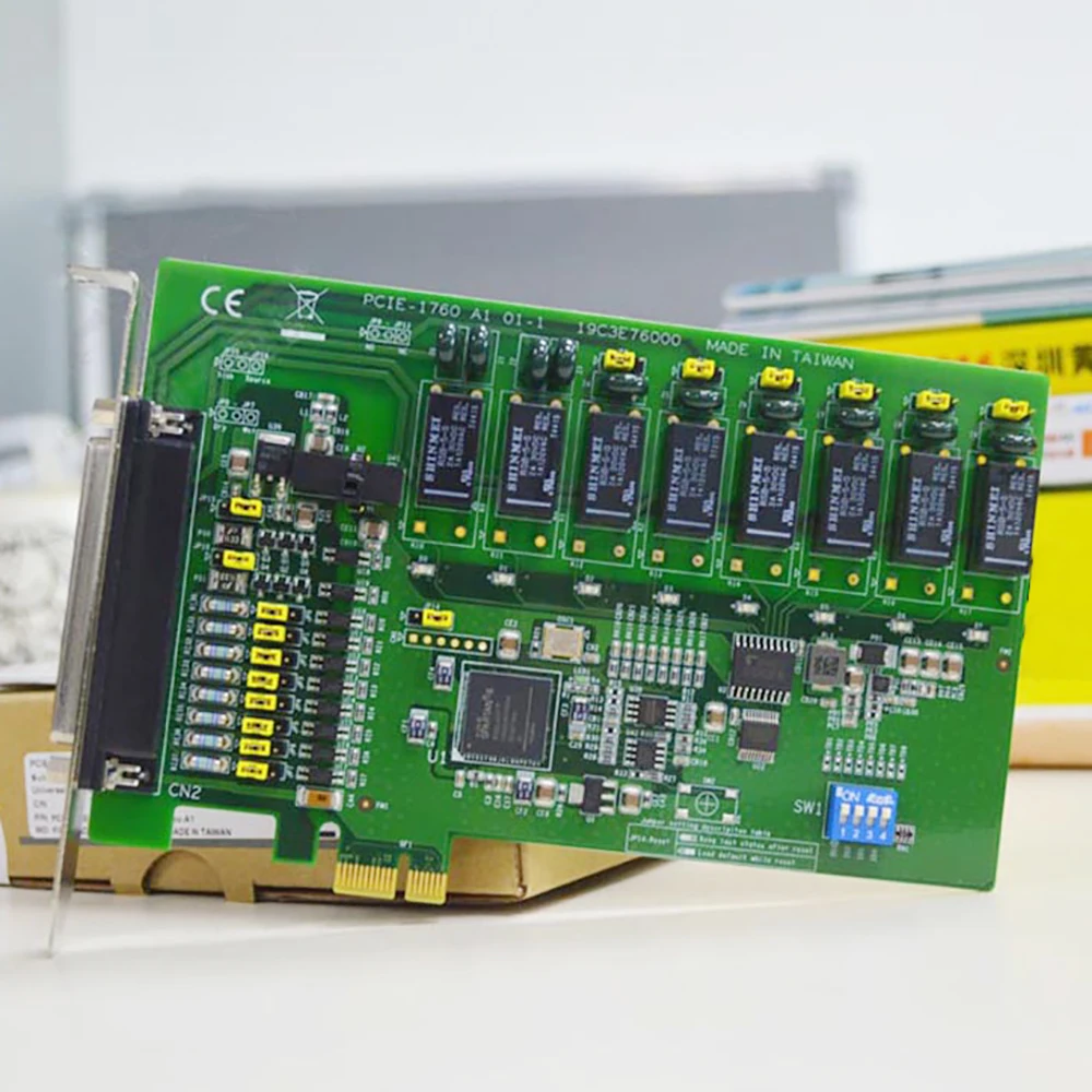 Imagem -04 - para Advantech Data Capture Card io Relé Card Pcie Bus Input Card Pcie1760 a1