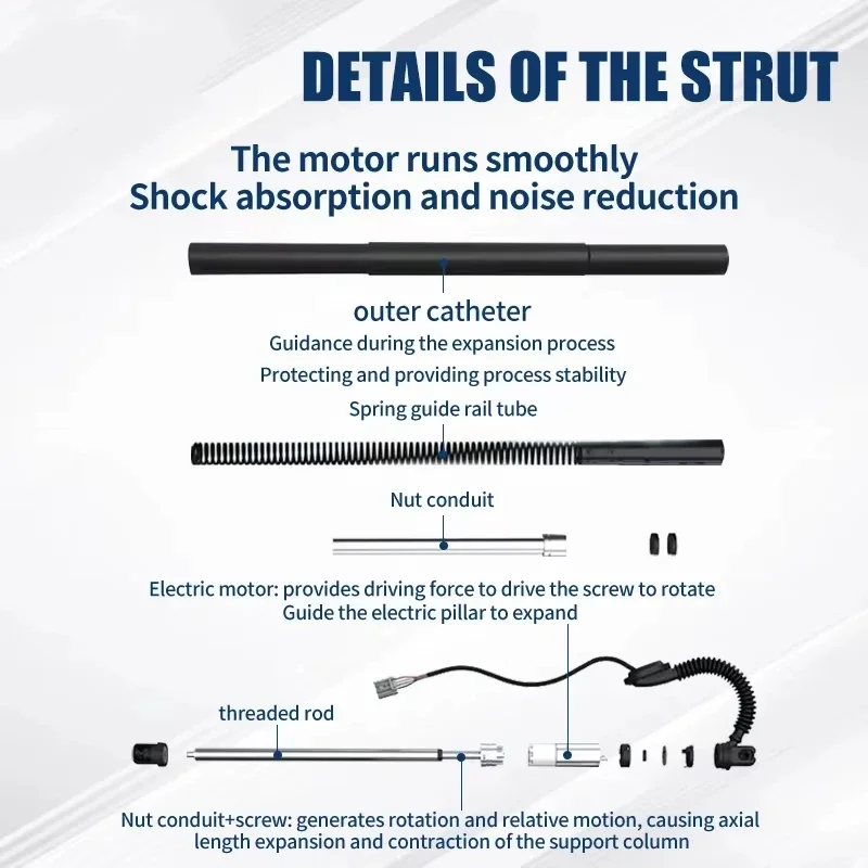 Power Hatch Lift Support for 2015-2020 Opel ASTRA Att Electric Tailgate Liftgate Struts 39089337 39116888 39078579 39040433
