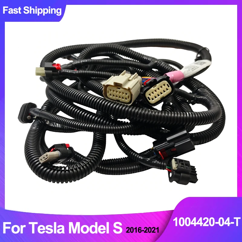 Front Bumper Parking Radar Wiring Harness 1004420-04-T For Tesla Model S 2016-2021 Parking Assist Sensor Wire Cable Assembly
