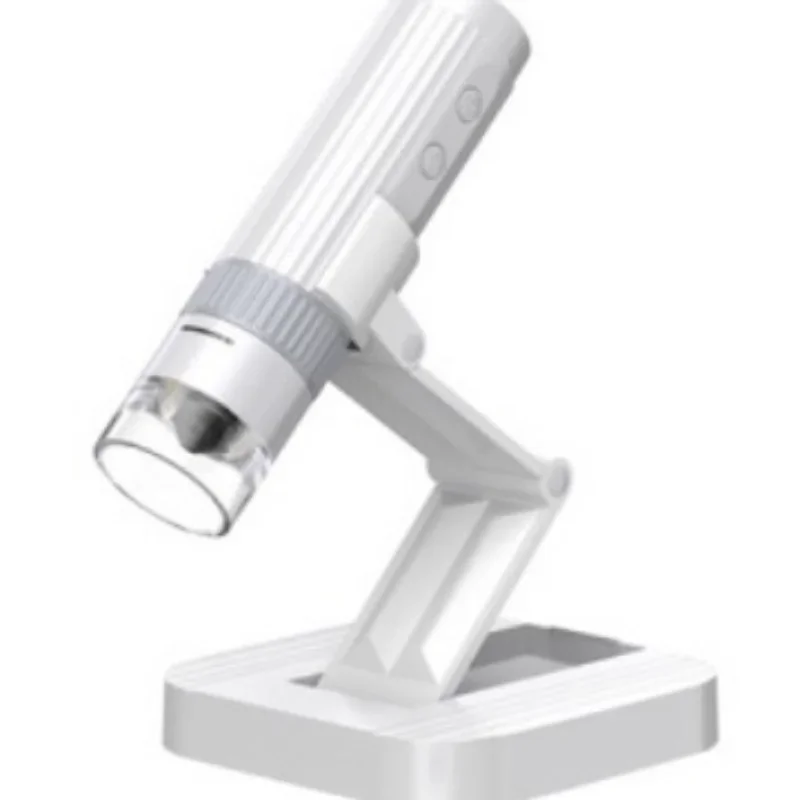 

Portable mobile phone digital microscope with telescopic bracket, 2-in-1 USB/WiFi magnifying glass
