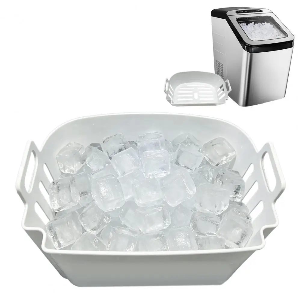

Replacement Ice Basket Ventilated Slat Design Ice Tray Keeps And Fresh Tool-Free Installation Food Safe Replacement Parts