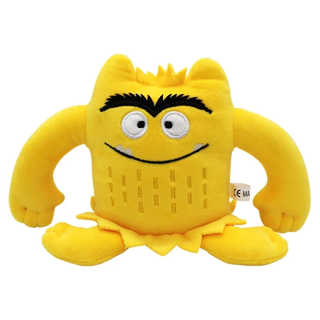 Jouet en peluche Kawaii The Document Monster pour enfants, jouet en peluche, beurre, émotion, cadeaux d'anniversaire, 6 pièces, ensemble, 6 couleurs