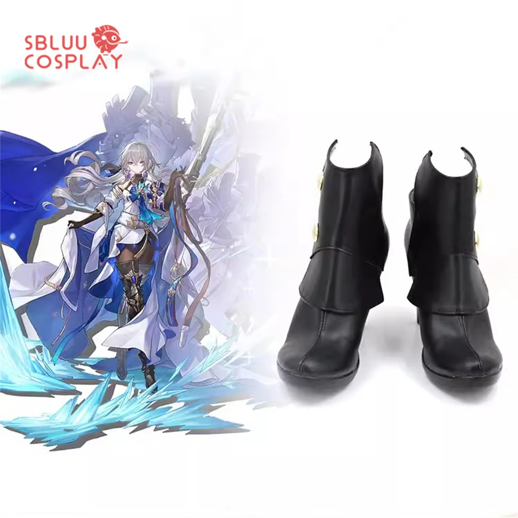 

SBluuCosplay Game Honkai Star Rail Bronya Cosplay Shoes Custom Made Boots