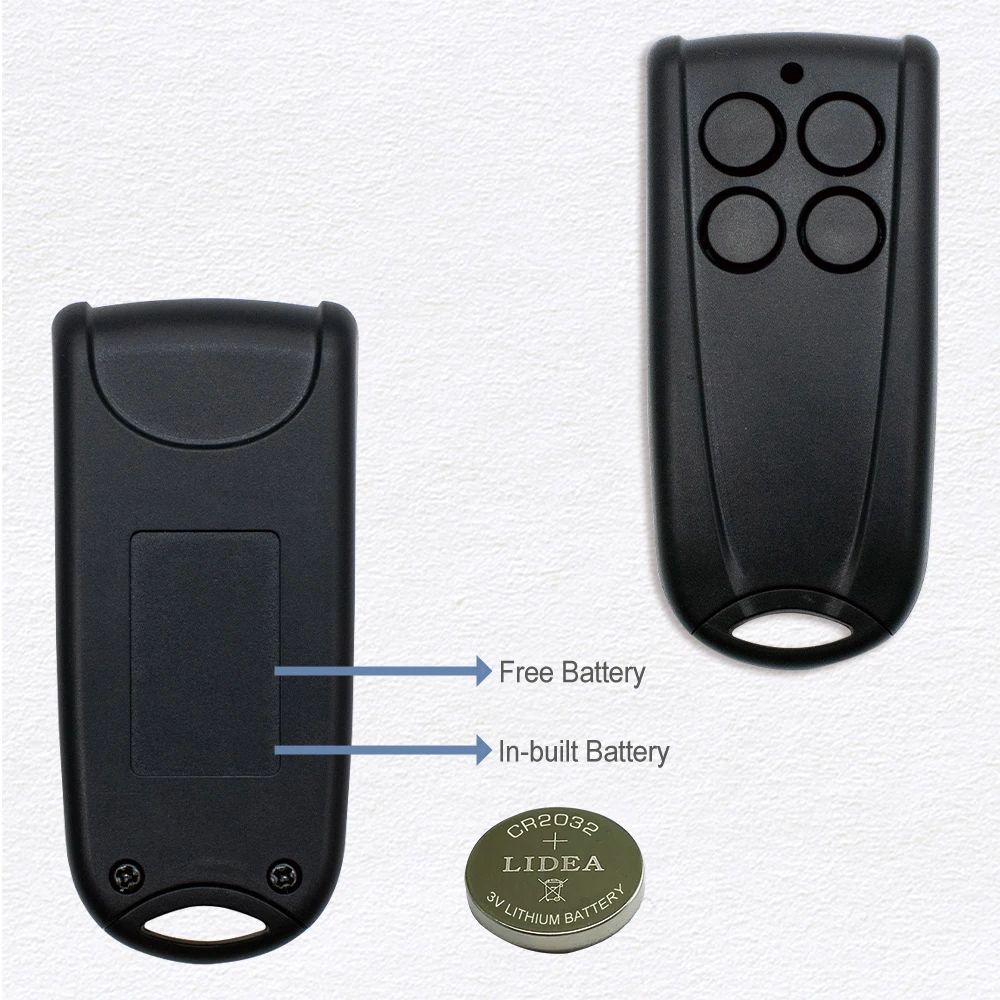 Hormann ECOSTAR RSE2 RSC2 433MHz Remote Control Rolling Code Ecostar RSC2-433 RSE2-433 Mhz Remote Control With Battery