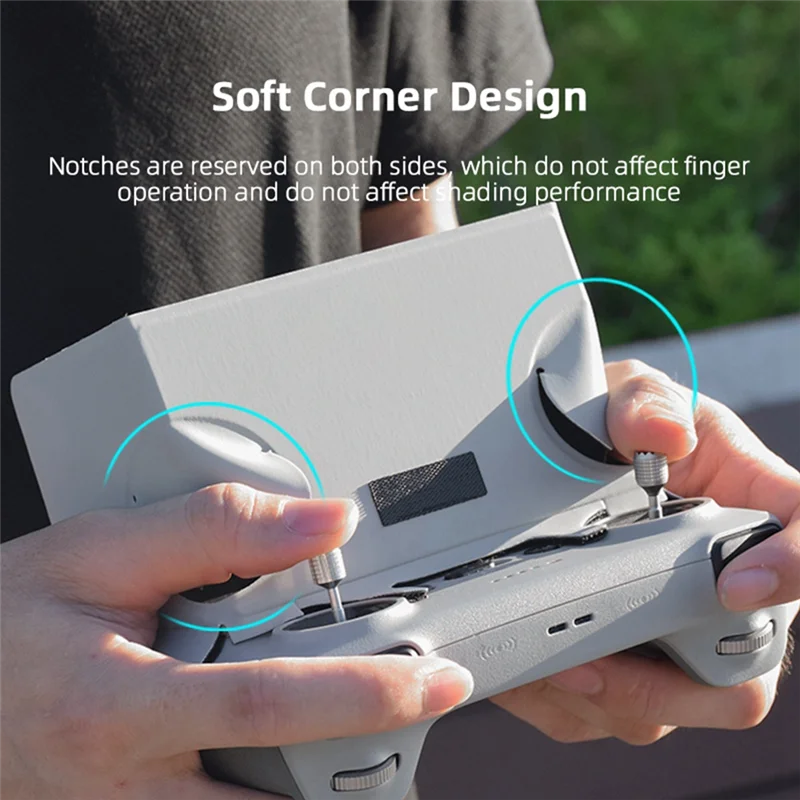 ل DJI Mini 3PRO RC مع شاشة التحكم عن بعد قناع AIR2S قطع غيار قناع حجب الضوء متعددة الوظائف