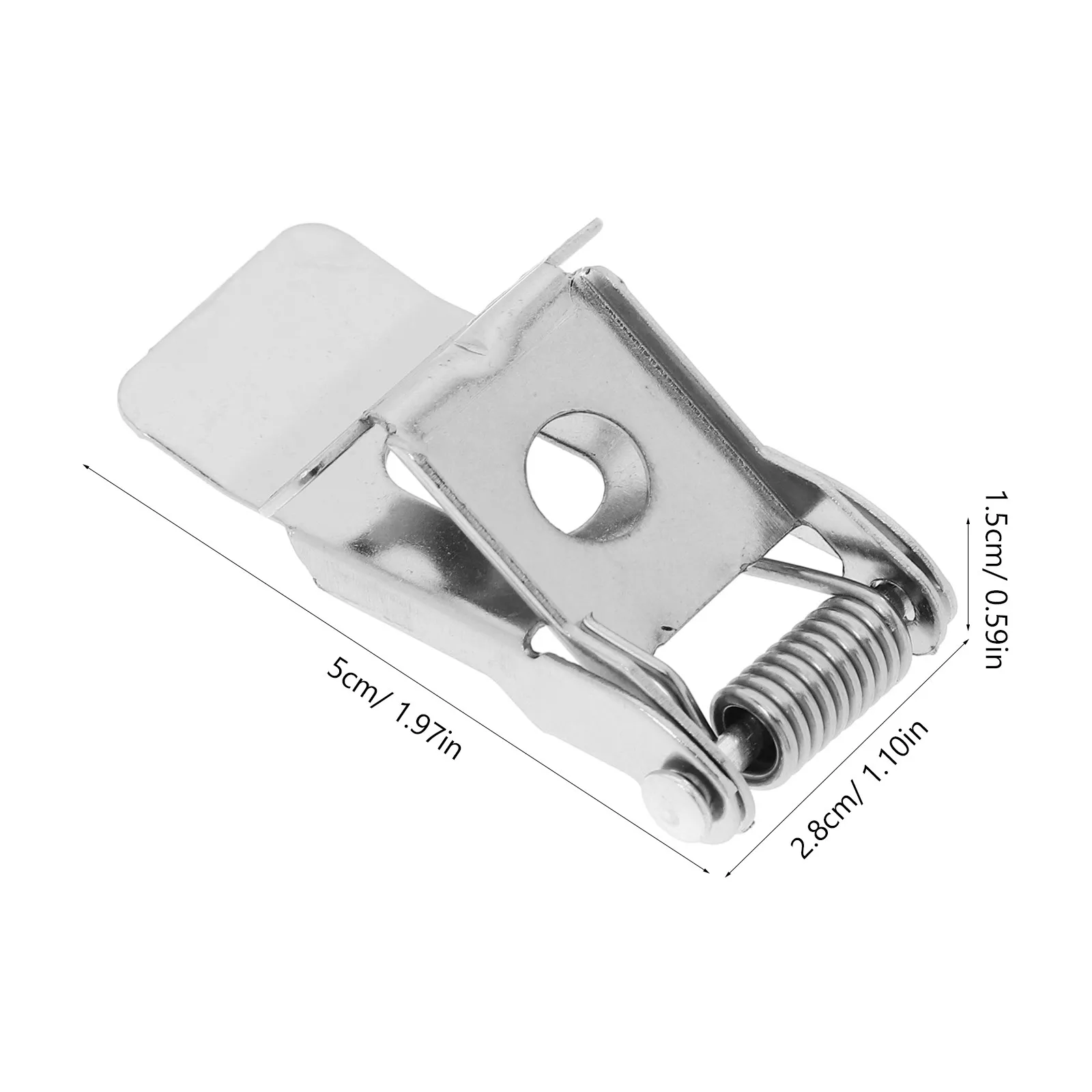 1Set Retaining Spring Clip for Recessed Lighting Downlight Retrofit Clip Compatible with Tube Lights Spotlights Ceiling Panels