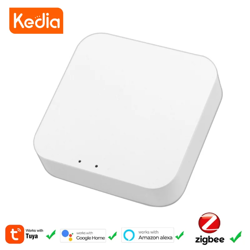 

Kedia Tuya ZigBee 3.0 Gateway Smart Home Wireless Remote Hub Bridge Works With Alexa Google Home Smart Life APP
