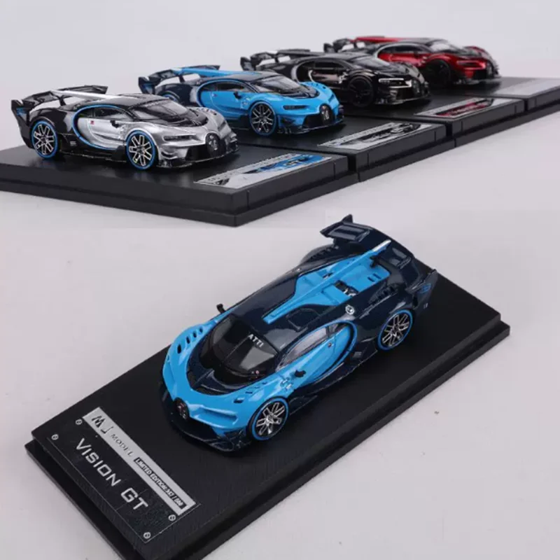

MJ 1:64 Scale Vision GT Alloy Simulation Car Model Static Collection Decorated Holiday Toy Souvenir Gift