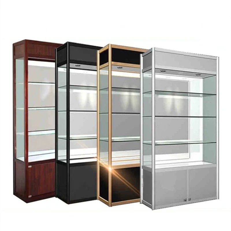 custom，Boutique Display Cabinet Smoke Shop Glass Display Showcase Retail Store Jewelry Display Other Commercial Furniture