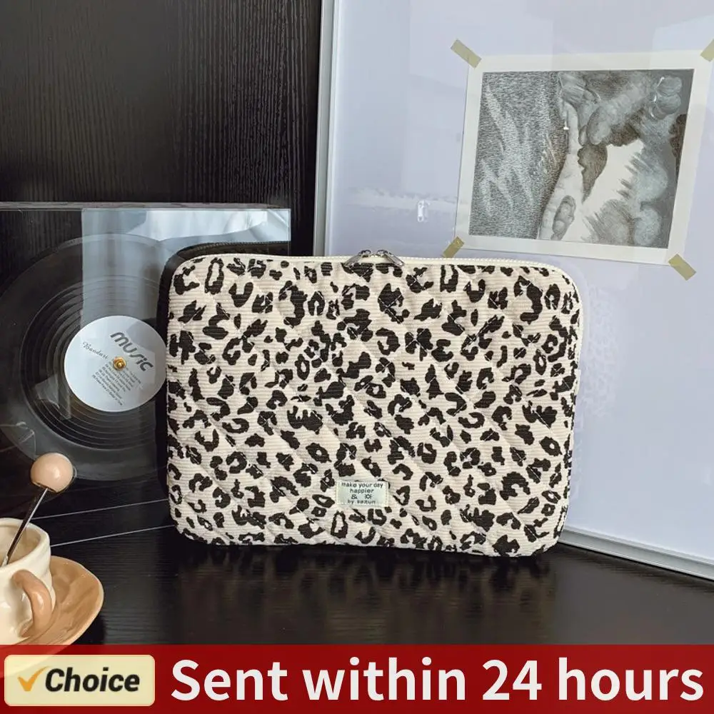 

Чехол для ноутбука с леопардовым принтом, сумка для переноски компьютера, чехол для компьютера для ноутбуков 11/13/15 дюймов