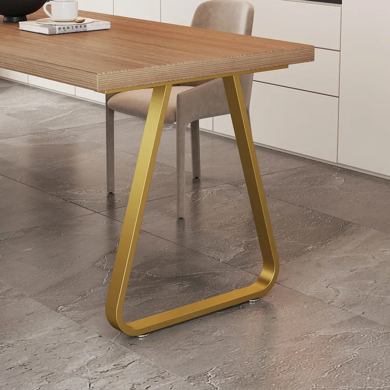 Wrought iron table legs bracket Metal table legs Desk bar feet Support legs