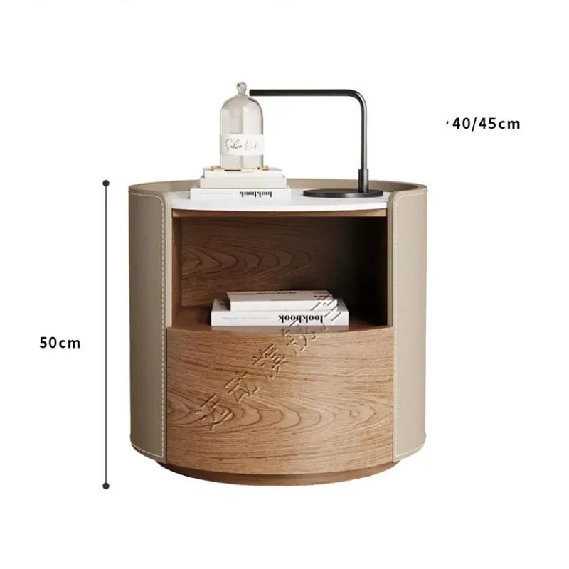 Contemporary Convenient Refined Bedside Table Storage Distinctive Metal Reliable Bedside Table Comodino Letto Bed Furniture