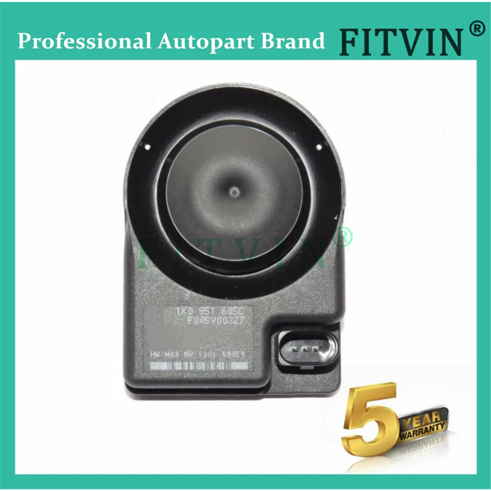 1K0951605C 1K8951605A 1K8951605B Efficient ConvenientCar Security Alarm Siren Speaker Horn for VW Audi Porsche Excellent Quality