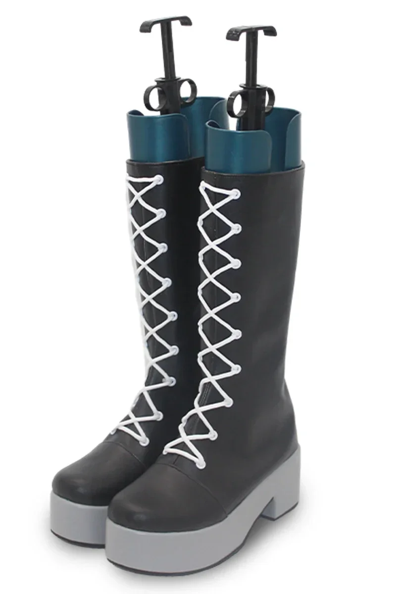 Arcobaleno Uni Cosplay Shoes PU Leather Shoes Halloween Carnival Boots Anime HITMAN REBORN Cosplay Props Custom Made