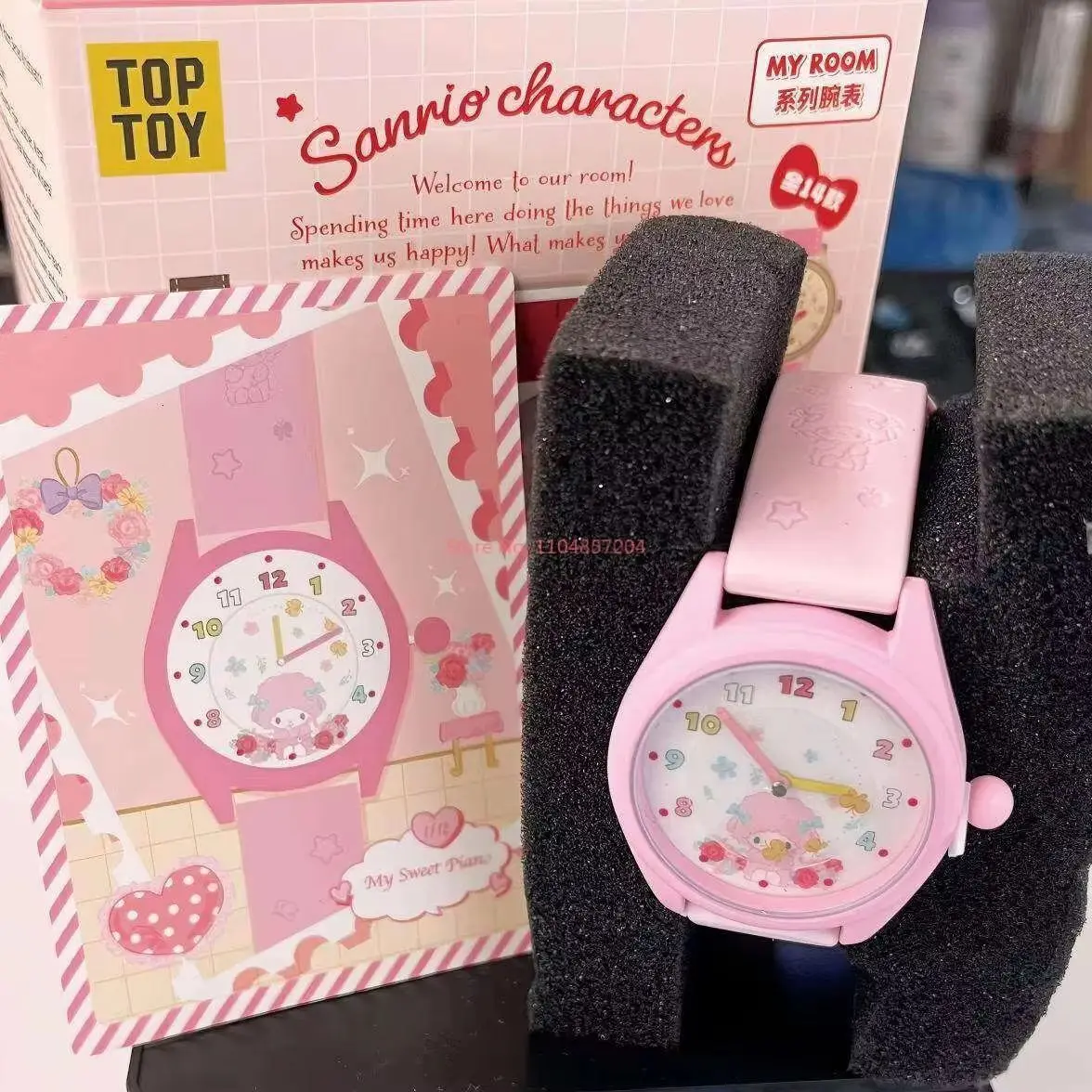 2026 Genuine Sanrio Characters My Room Serise Watch Blind Box Hello Kitty My Melody Pompompurin Cinnamoroll Cute Toyholiday Gift - view 6