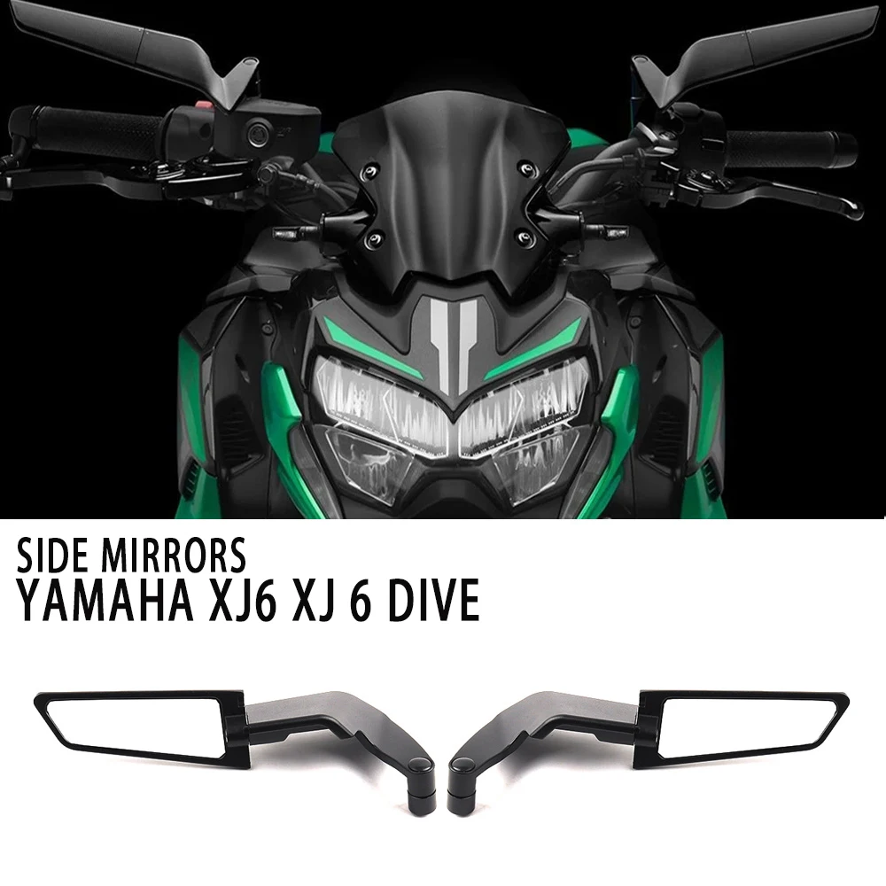 

For Yamaha XJ6 XJ 6 DIVERSION Universal Motorcycle Mirror Wind Wing side Rearview Reversing mirror