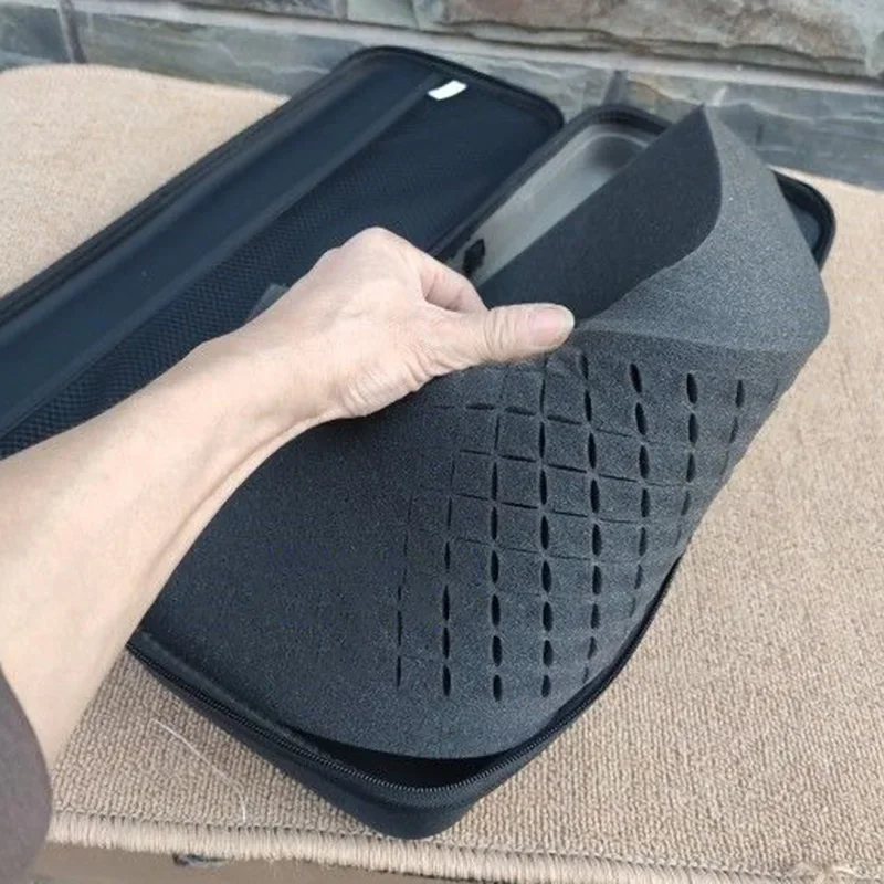 Large Tool Bag Waterproof Shockproof Storage Bags Professional Suitcase Tools Organizer Box Hard Case DIY Sponge Empty Boxes