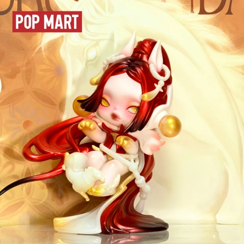 

Лидер продаж: Оригинальные коллекционные фигурки Popmart Skullpanda (лимитированная серия), ручная работа, подвесные карточки-украшения, игрушки, подарки