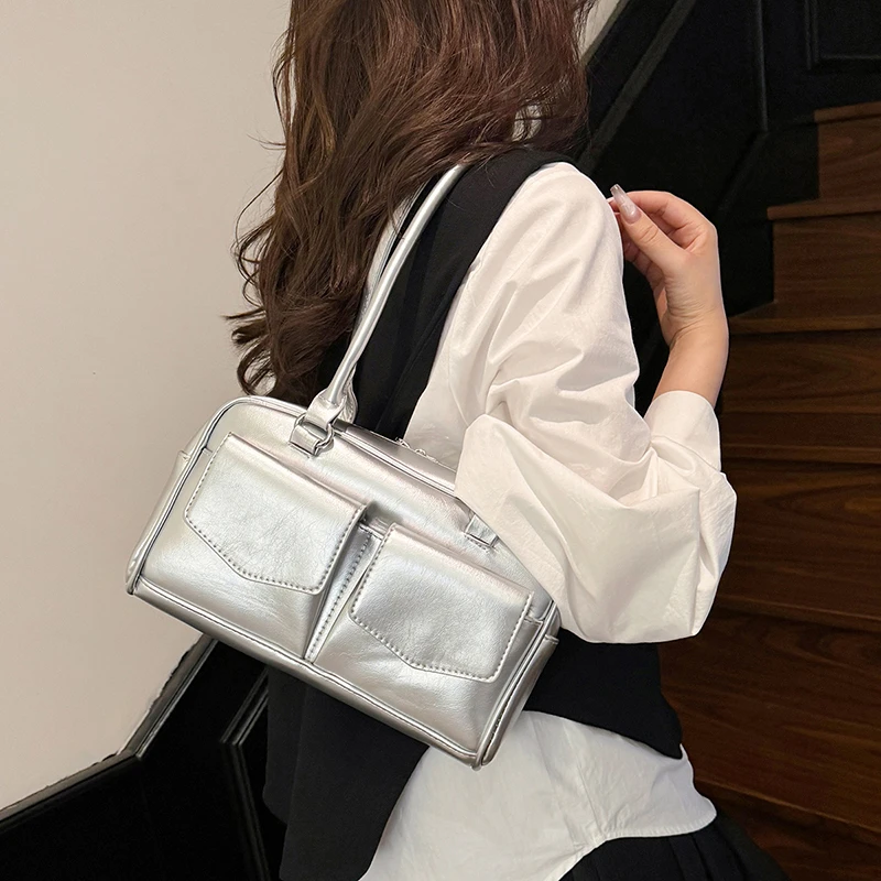 

Дизайнерская кожаная большая сумка для дам, элегантная и классическая женская сумка через плечо с ремешком через плечо