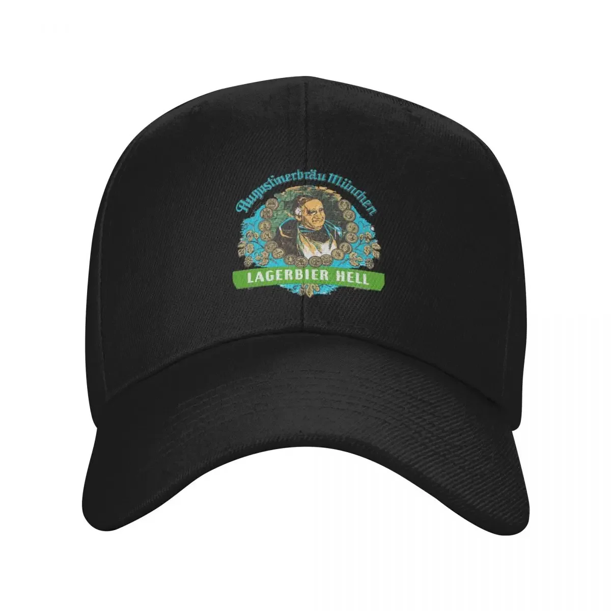 

Augustiner Munich B.eer Lagerbier Hell Baseball Cap cute hats on offer Men's Hats Women's