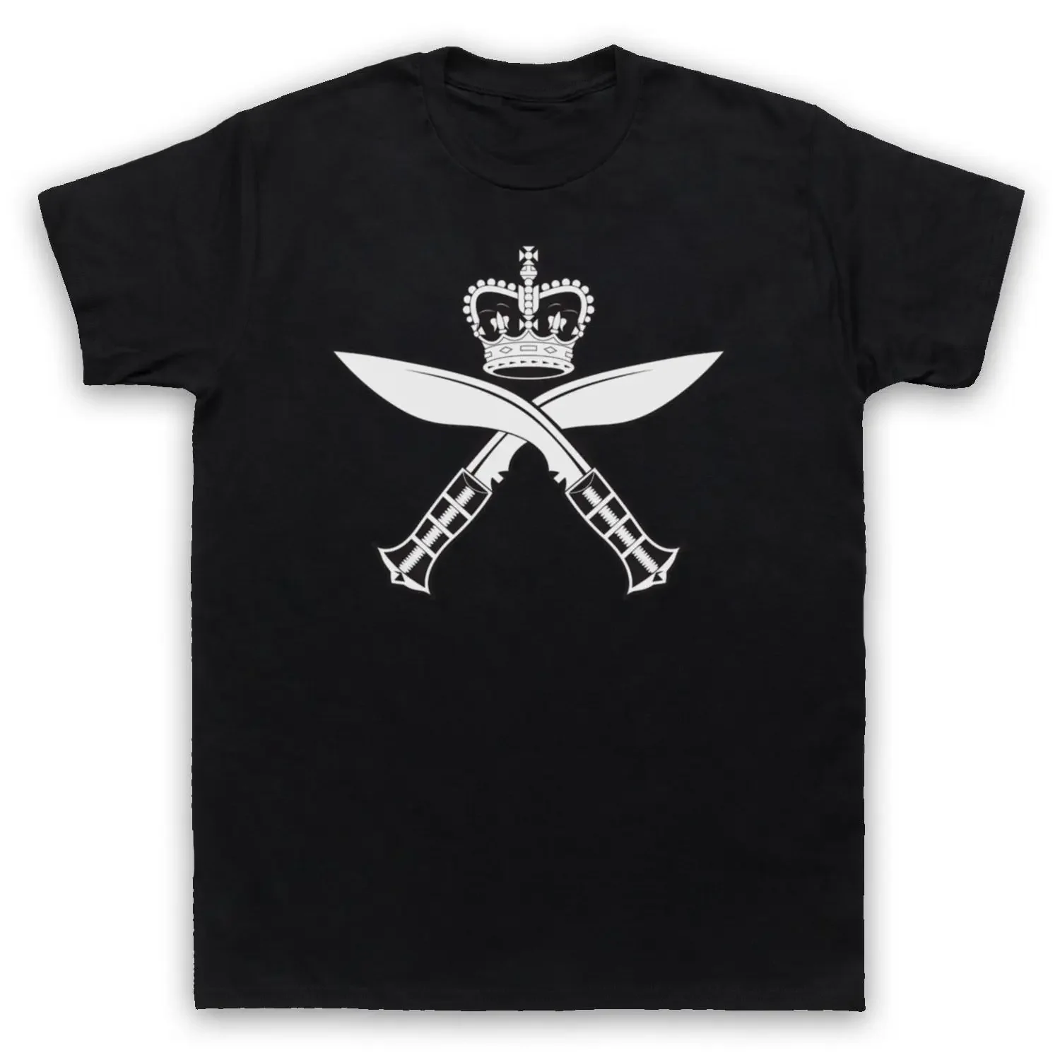 

Gurkha Insignia Regiment Inspired Army Logo T-Shirt 100% Cotton O-Neck Short Sleeve Summer Casual Mens T-shirt Streetwear