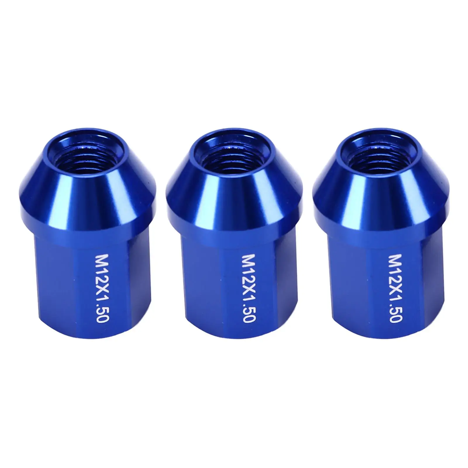 20pcs M12x1.5 Wheel Lug Nuts 35mm 6061 Aluminum Alloy Closed End Tire Lug Nuts Replacement for car Accessories Tool