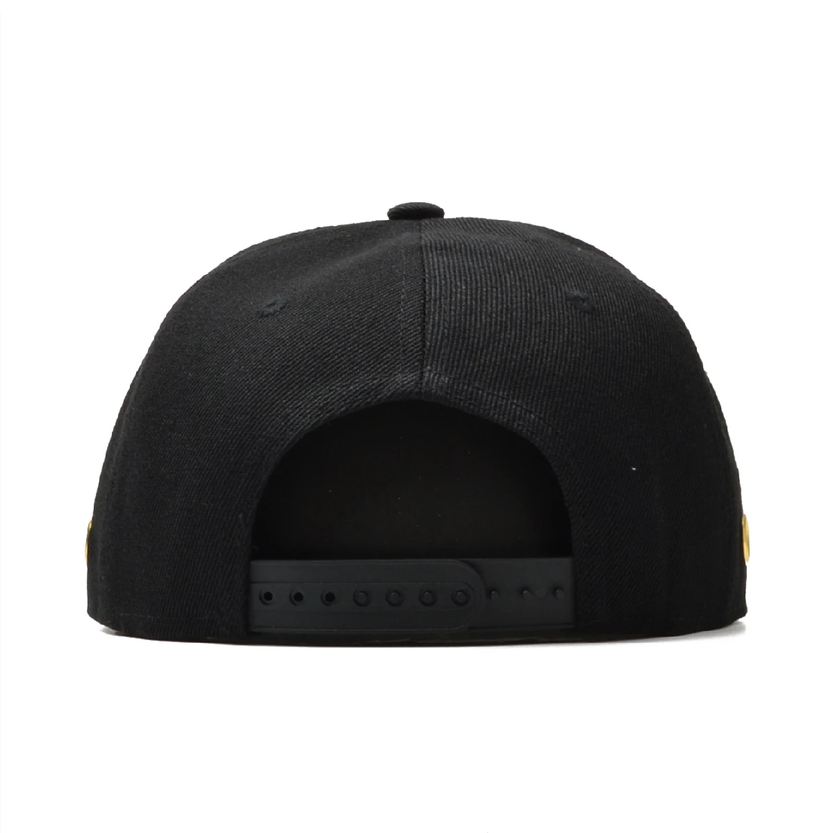 Hip Hop Solid Black Snapbacks for Men Women Sun Outdoor Snapback Hats Adjustable Size 56-60 cm