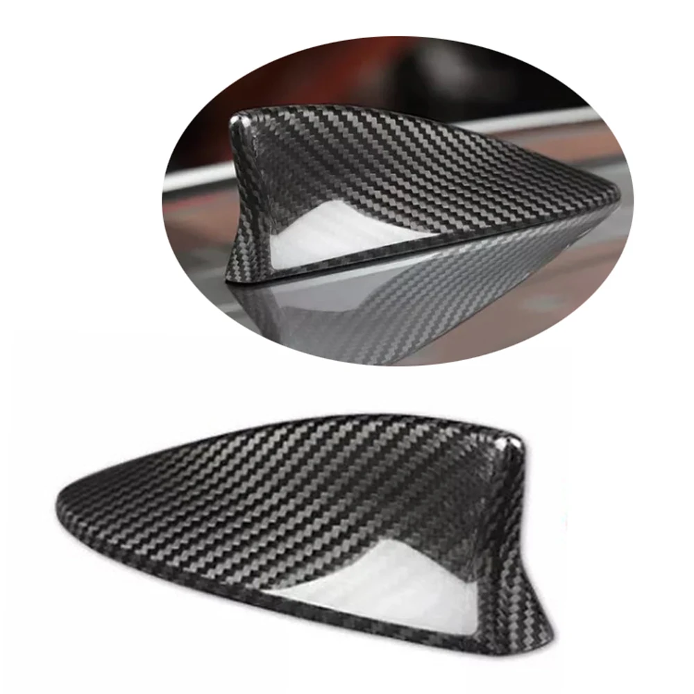 REAL Carbon Fiber Car Roof Shark Fin Antenna Cover Aerials Decoration For Lexus LS ES LX NX IS CT RC UX LM RX 2014+