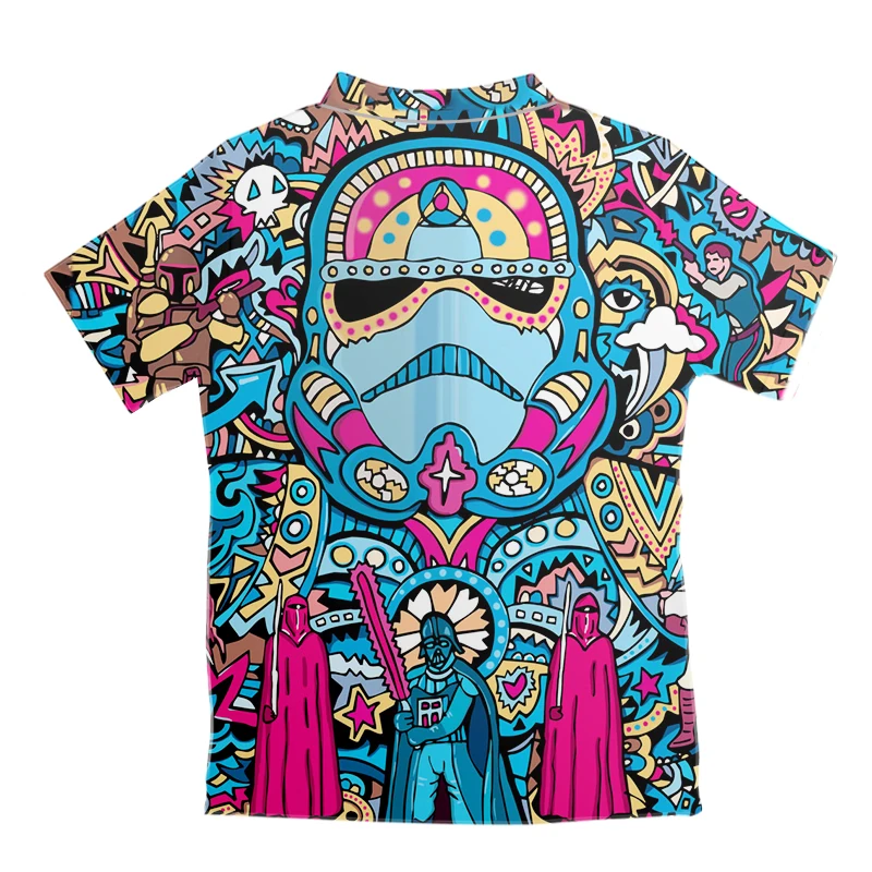 

Faionable ort Sve irt Men's Printed 3D Clothing Wide Collar Design Spring Summer Casual Loose Fit Youthful Sle