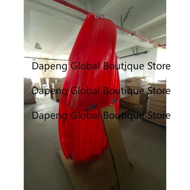 High-Quality Plastic Fishing Boat Heavy-Duty 2.5m Dinghy Two Person Rowing Boat for Lake/River