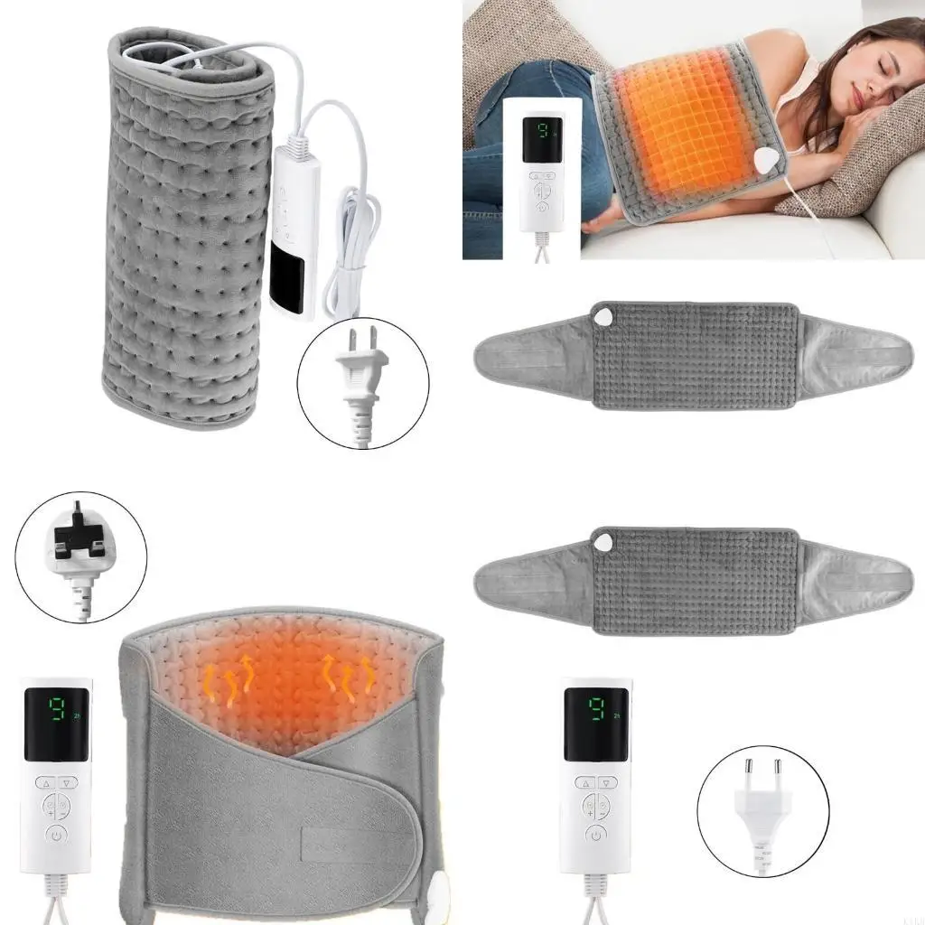 

Multifunctional Heating Pad with 9 Heat Settings Menstrual Heating Belt Electric Heating Pad Gift