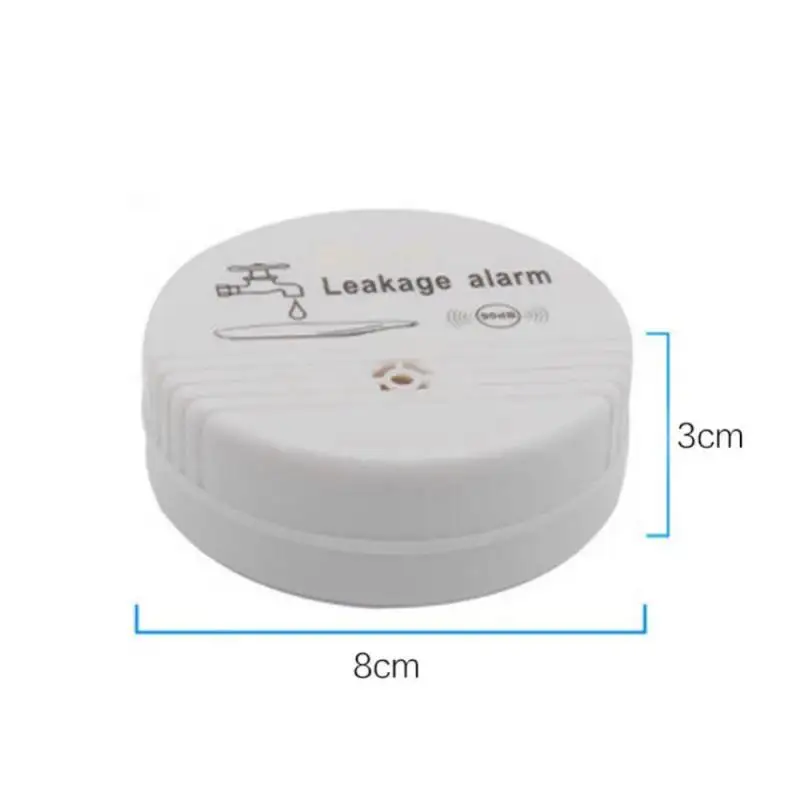 Independent Wireless Water Leakage  Water Leak Sensor 90 DB Volume Water Leak Alarm For Home Kitchen Toilet Floor Detector