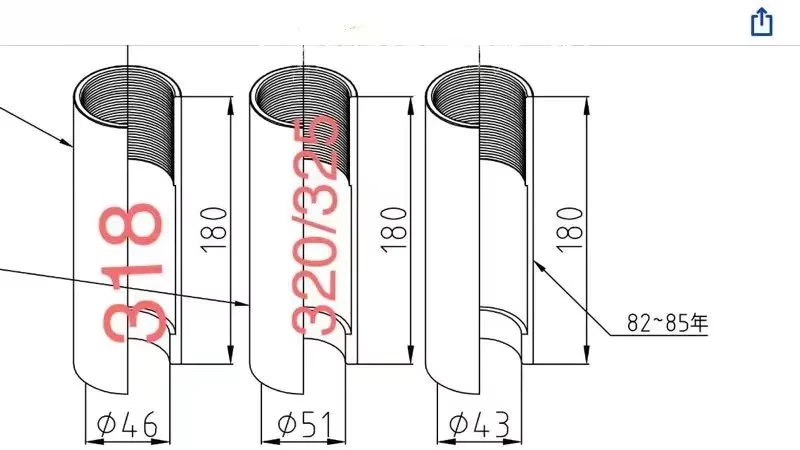 لسيارات BMW3Series E30 1882 إلى 1990 طقم دعم التعليق الهوائي/ممتص الصدمات الهوائية طقم تعليق الهواء #4