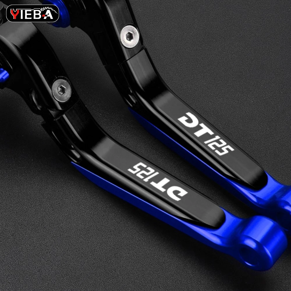 

YIEBA Motorcycle Brake Clutch Levers Non-slip Handlebar Handle Hand Grips For YAMAHA DT125RE 2004 2005 2006 2007 DT 125 RE