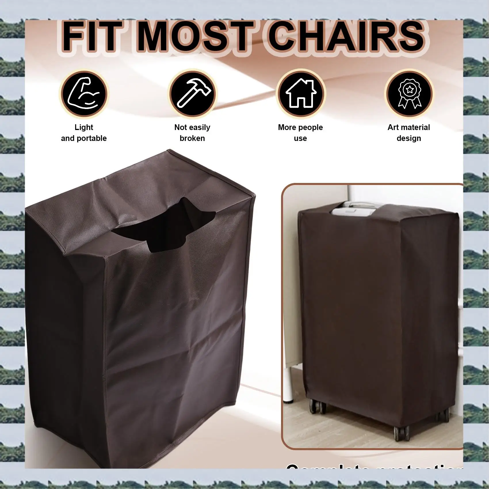 

ABQR дорожный чехол для багажа, защитный чехол от царапин, флуоресцентный зеленый край, инструмент для защиты чемодана